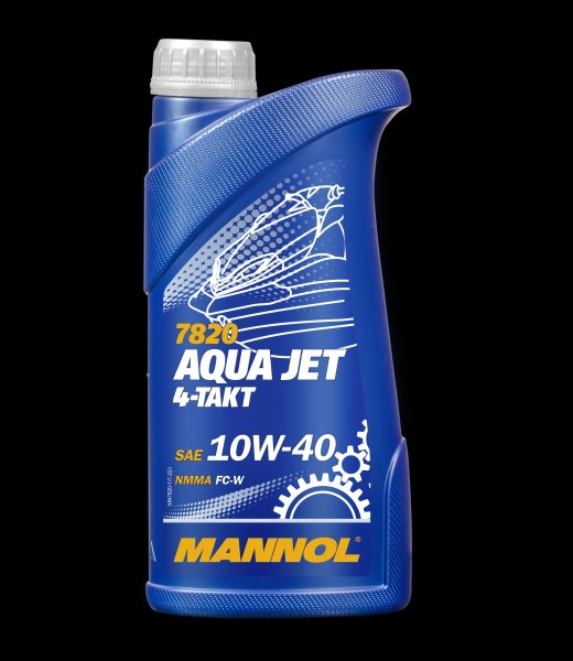 Масло моторное MANNOL 4 такт. AQUA JET 4-TAKT 10W-40 SL (1л) 7820