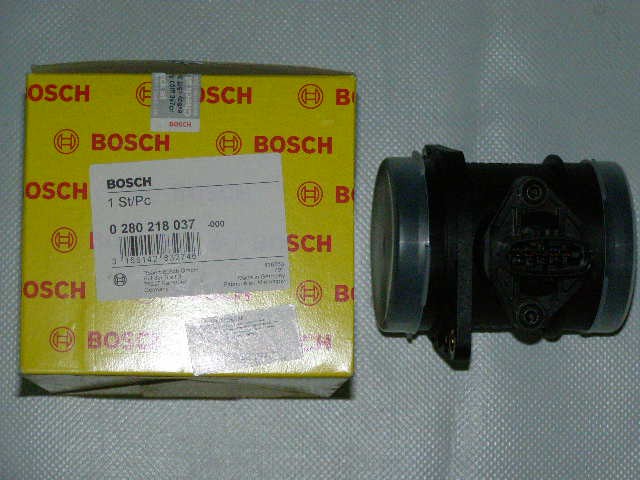 Датчик массового расх.воздуха[ДМРВ] 037 для ВАЗ 2114-2110 V=1500  BOSCH 