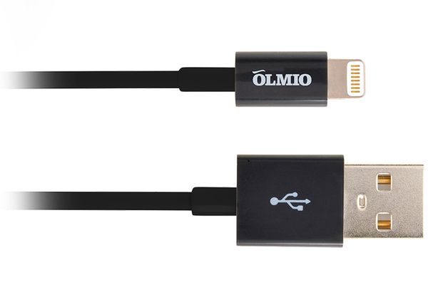 Кабель USB - Lightning(Iphone) 8pin 1м черный MFI