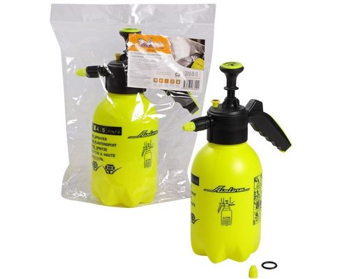 Распылитель-бутыль (опрыскиватель) для жидкостей 2,0л желтый с клапаном