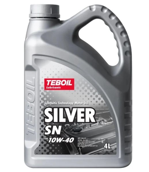 Масло моторное TEBOIL SILVER SN 10W40 SN/CF A3/B4 (4л.) п/синт. (бенз., диз.)