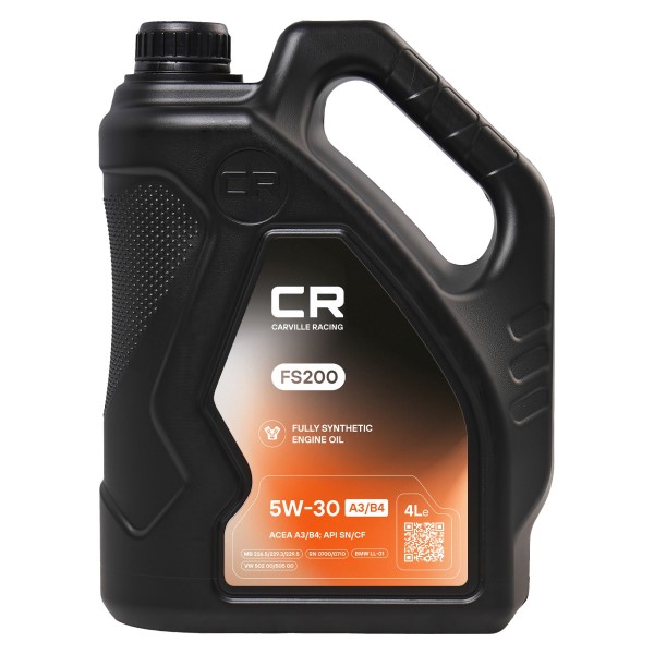 Масло моторное CARVILLE RACING FS200 5W30 A3/B4 ACEA A3/B4, API SN/CF синт.  (4л)
