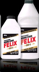 Жидкость тормозная FELIX DOT-4 0,910 кг.