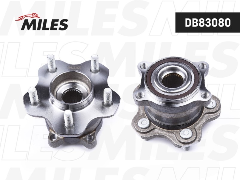 Ступица колеса задняя с подшипником NISSAN TEANA J32/MURANO Z51 07- AWD (SKF VKBA7612) DB83080