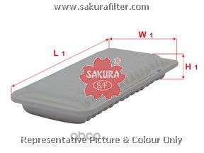 Фильтр воздушный Sakura A1180 (C 2620)