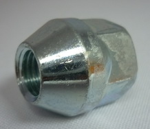 Гайка  колеса M12*1,50 L=25мм. S=21мм конус открытая