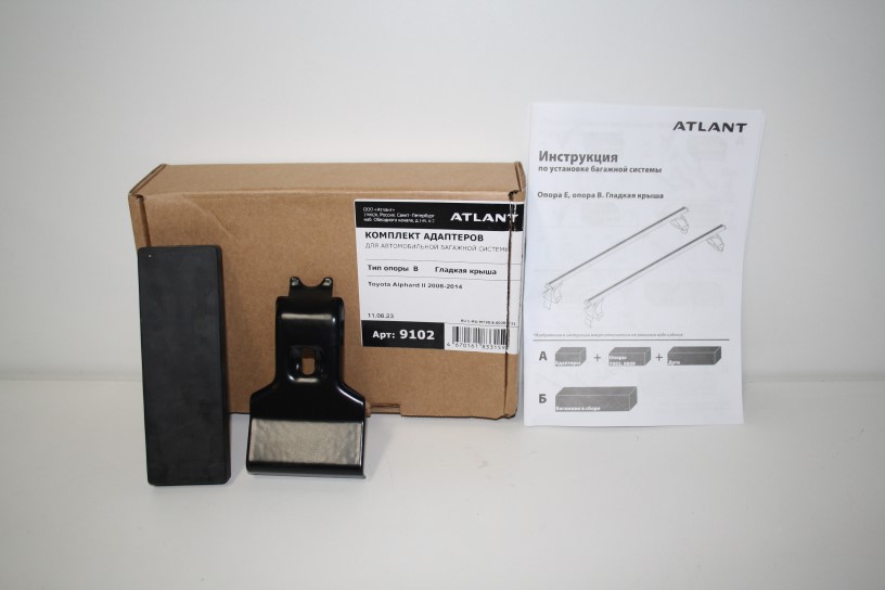 Комплект адаптеров Atlant 9102 Toyota Alphard II (5-дв минивэн) 2008-2014
