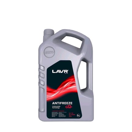 Антифриз LAVR (-45C) G12+ красный  (5кг)