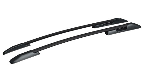 Рейлинги продольные на крышу Hyundai TUCSON III (Хундай Тусон третье поколение), выпуск с 2015г. черный