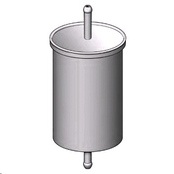 Фильтр топливный для ВАЗ инжектор н/о V=1600 с защелкой (2114, 2110, 1118, 21214, 2123, 2107)