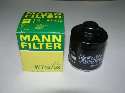 Фильтр масляный Mann W712/52 =W712/53