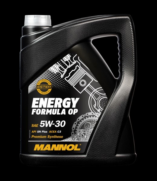 Масло моторное MANNOL Energy Formula OP 7701 5W30 ACEA C3, API SN синт 4л