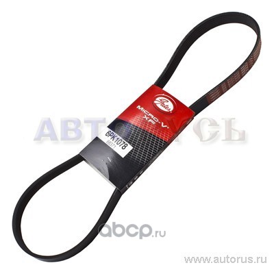 Ремень поликлин. 6PK1078 Audi A4 1.6-1.8T 00-04, Berlingo 1.8 97-,Xsara 1.8 97-00, VW Bora/Golf IV 1.4/1.6