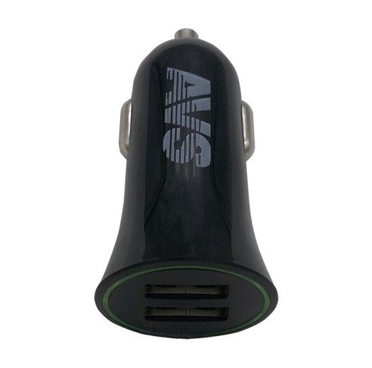 Устройство зарядное для мобил. тел. из прикуривателя 12/24В в 2 USB разъема 5В 2,4А черное Black Edition