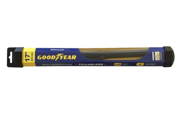 Щетка стеклоочистителя GOODYEAR бескаркасная FRAMELESS 17  (430мм)