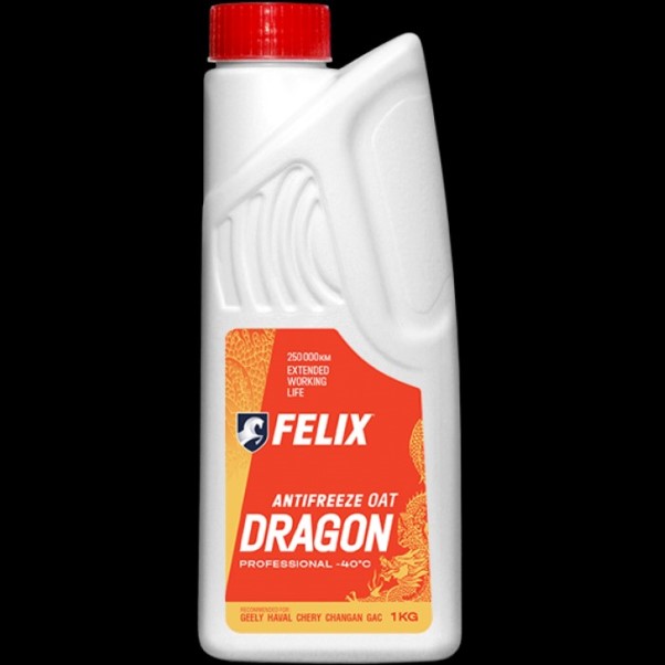 Антифриз FELIX Dragon  1кг розовый