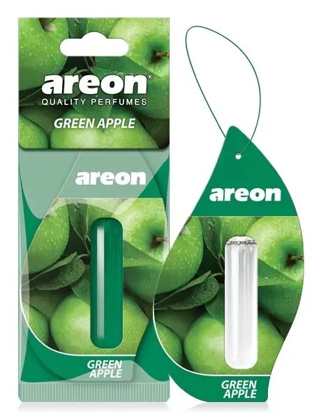 Ароматизатор подвесной жидкий AREON LIQUID Зеленое яблоко 5мл