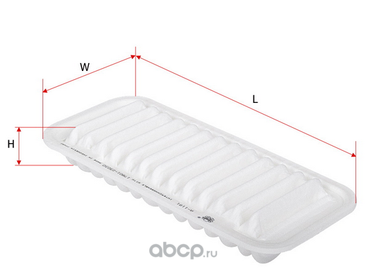 Фильтр воздушный Citroen C1 Peugeot 107 Toyota Yaris 1.0-1.3