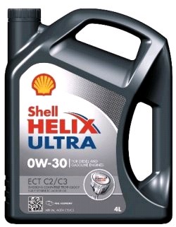Масло моторное Shell Helix Ultra 0W30 ECT С2/C3 синтетическое 4л