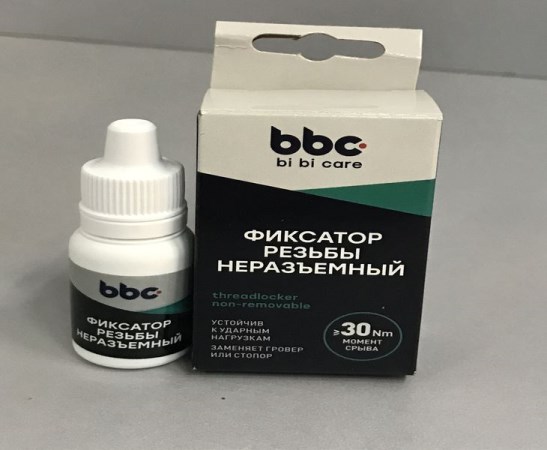 Фиксатор резьбы  BiBiCare  неразъемный 6мл.