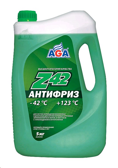 Антифриз  AGA G11   5кг. зеленый