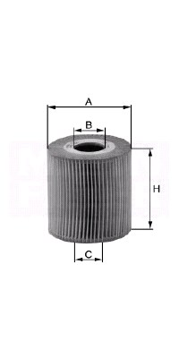 Фильтр масляный Mann HU818X