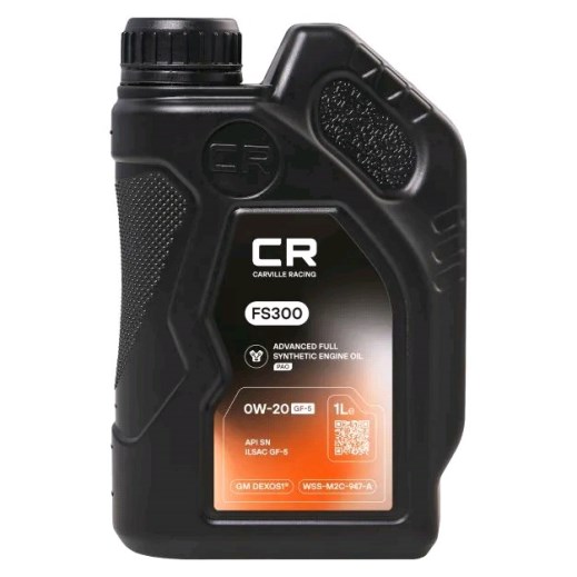 Масло моторное CARVILLE RACING FS300 0W20 GF-5 API SN, ILSAC GF-5 синт.  (1л)