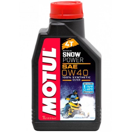Масло моторное MOTUL 4 такт. SNOWPOWER 4Т 0W40 1л. (для снегохода)