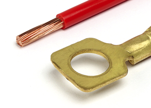 Электроразъем под винт  8,2мм с проводом