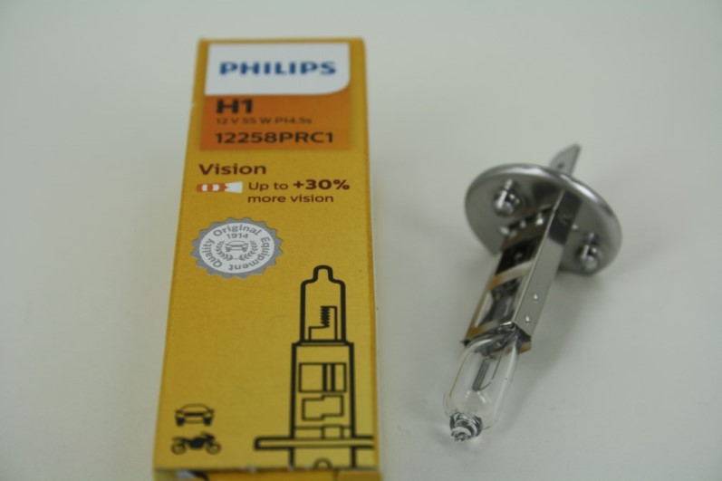 Лампа PHILIPS H1-12-55 +30% VISION