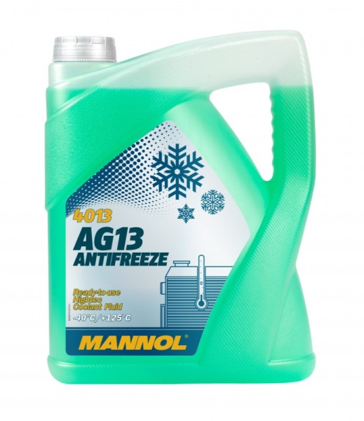 Антифриз MANNOL зеленый AG13 (-40С)  5кг.