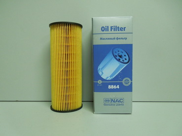 Фильтр масляный  NAC  8864 KYRON 2,0л., ACTYON