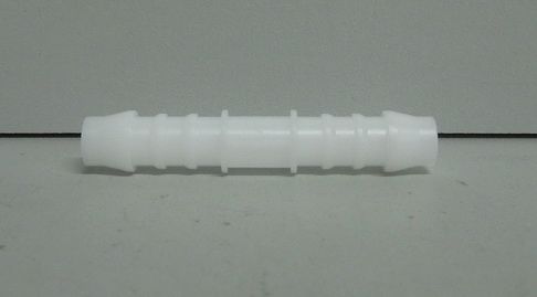 Трубка соединитель для шлангов прямая NORMA PLAST GS 8 елочка (пластик)