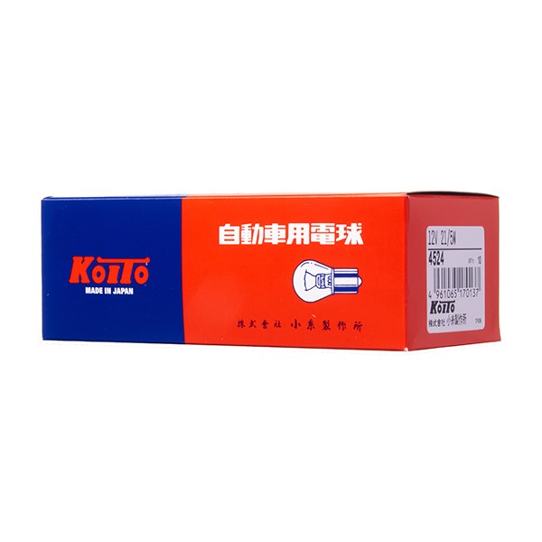 Лампа KOITO 12V P21/5W 2-х контакт. (BAY15d) смещ. по высоте (KOITO)