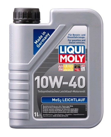 Масло моторное LIQUI MOLY Leichtlauf 10W40 1л. п/синт. с MoS2