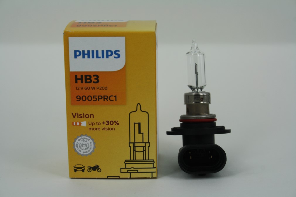 Лампа PHILIPS HB3-12-65 +30% ПРЕМИУМ 9005