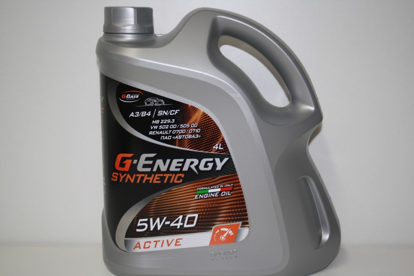 Масло моторное G-Energy  Synthetic Active 5W-40  4л