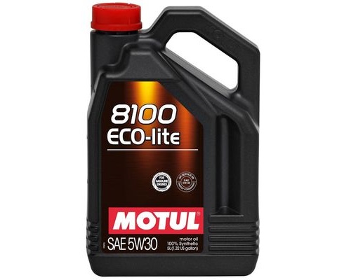 Масло моторное MOTUL 8100 ECO-LITE 5W30 5л. синтетика