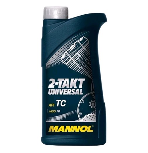 Масло моторное MANNOL 2 такт. 7205 UNIVERSAL 1л. минеральн.