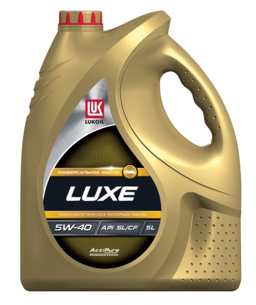 Масло моторное Лукойл ЛЮКС  5W40 5л. п/синт.