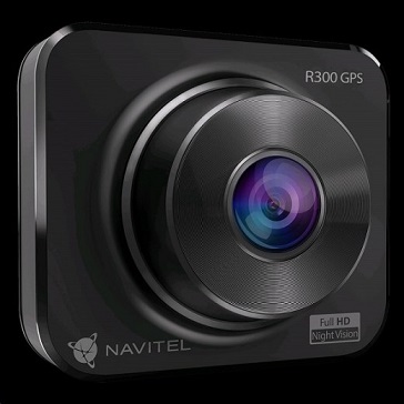 Видеорегистратор Navitel R300 GPS-информатор, Full HD 30к/сек, экран 5см, угол 140*, карта 64ГБ