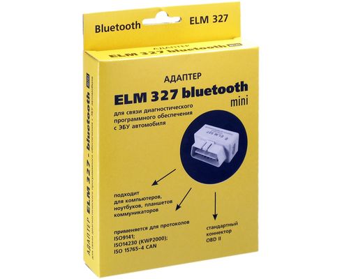 Диагностика универсальная ELM 327 MINI Bluetooth 1.5, OBD-II