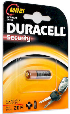 Батарейка 23А Duracell MN21 12V BL-1 1шт