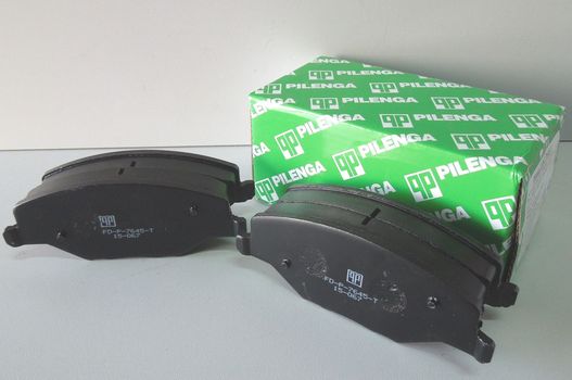 Колодки тормозные Skoda Fabia 11--, Polo RUS 11--, Octavia 06-- перед. усиленные