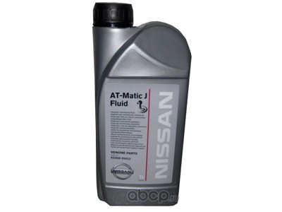 Масло трансмиссионное NISSAN ATF MATIC J (1л) для АКПП