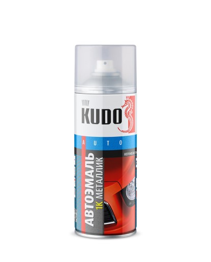 Краска аэрозольная спрей KUDO эмаль № 790 Кориандр металлик 520 мл