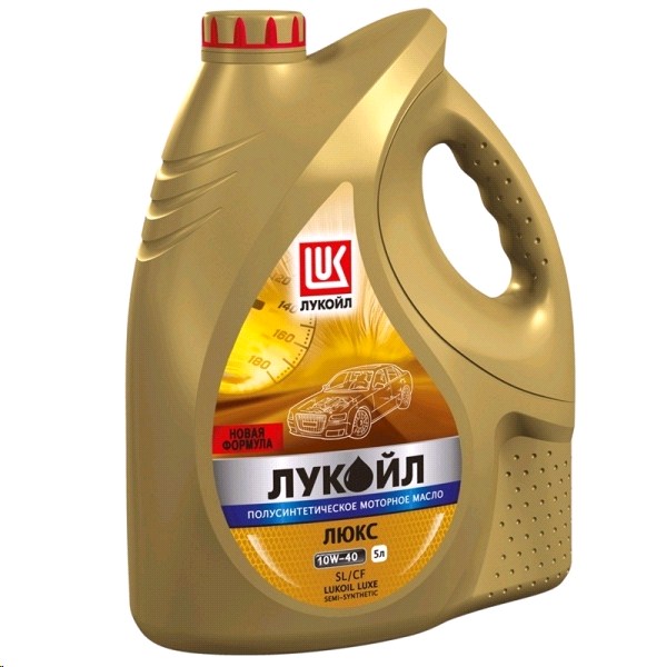 Масло моторное Лукойл ЛЮКС  10W40 5л. п/синт.