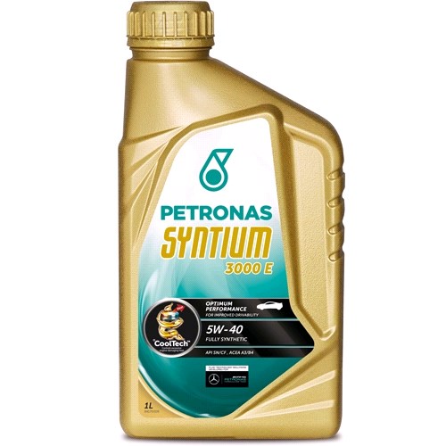 Масло моторное Petronas Syntium 3000 E 5W40 ACEA A3/B4, API SN/SF синт. (1л)