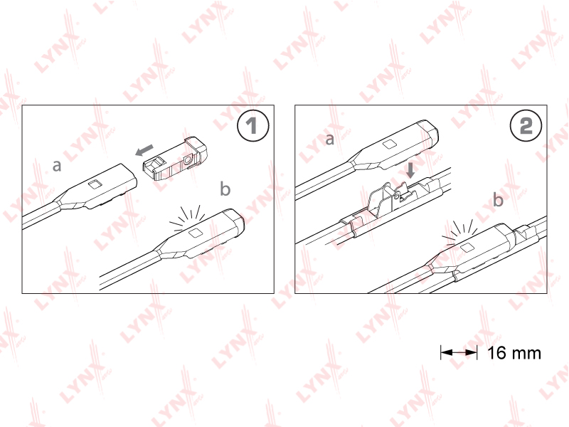 Щетки стеклоочистителя Skoda Octavia; Volkswagen Jetta IV/ Passat 24 (60 см.)+ 19 (48 см.)