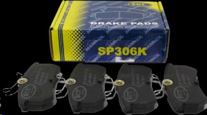 Колодки тормозные задние Ford FOCUS I (дисковые)